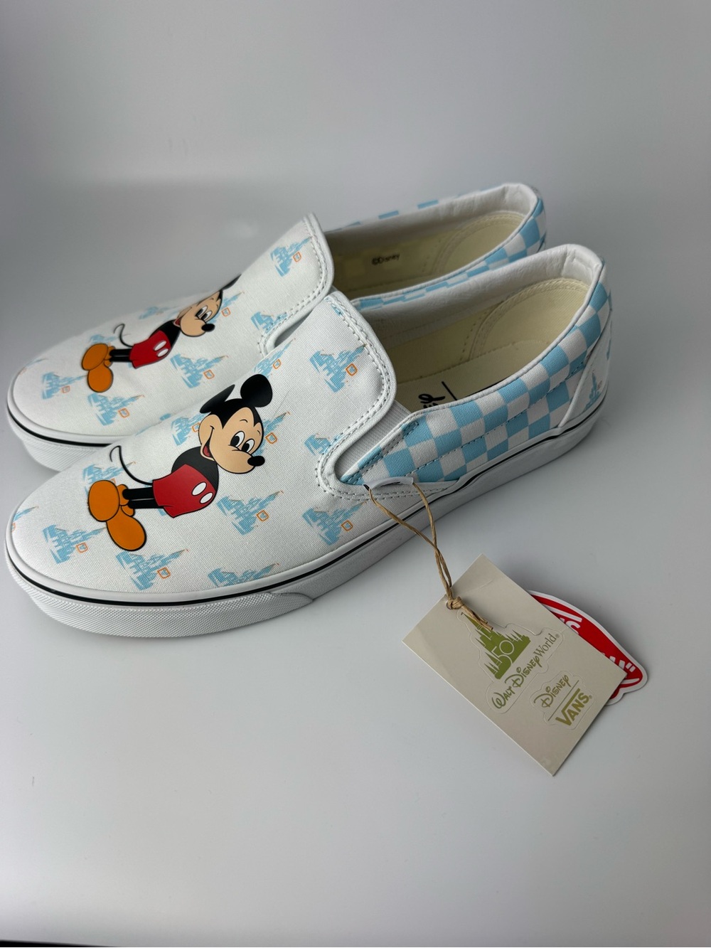 Walt Disney World Vans Mickey Mouse Blue - Mens 12 (New in original box) - Picture 4 of 13